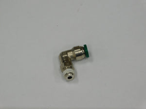 Elbow, 90 Degree, .25" Tube O.D. x .12" NPTM, QC, Labrie part PNF04150