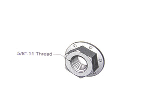 Lock Nut, 0.625" NC, Labrie part QUE02405