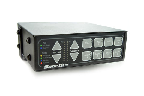 Sonetics SON204 4-radio digital intercom front panel