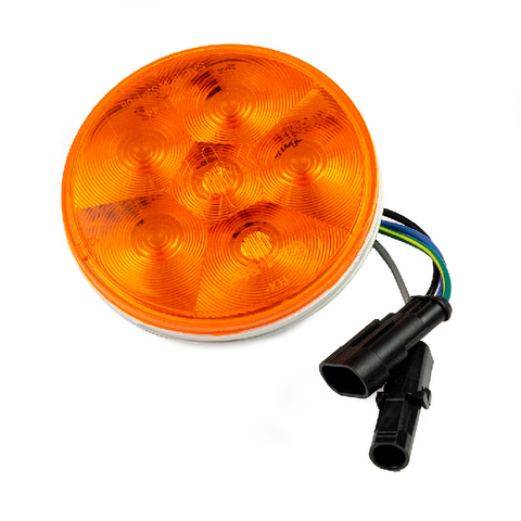 LIGHT, LED - 4" - Amber - "Out Phase" (ELL02528-01)
