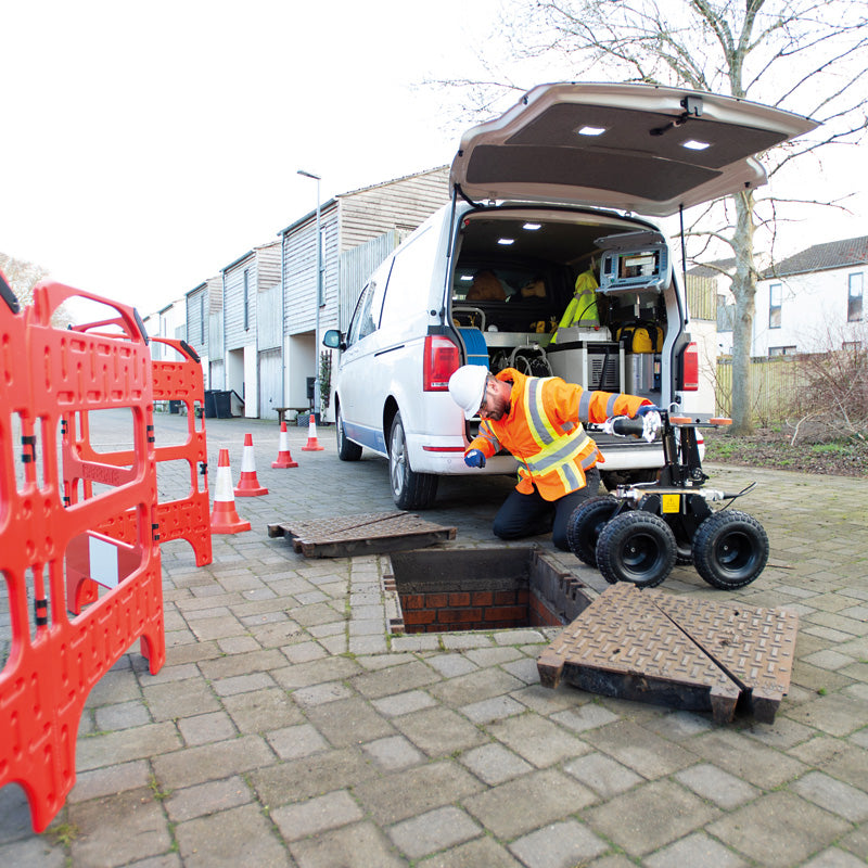CUES flexitrax C550c in field use