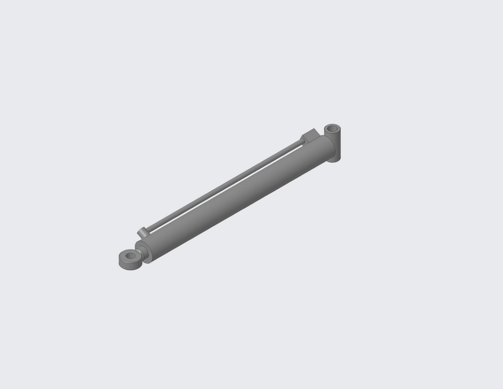 Labrie Compactor Cylinder (4" x 2.5" x 40") – For Units 2005–2010 – HYC00509