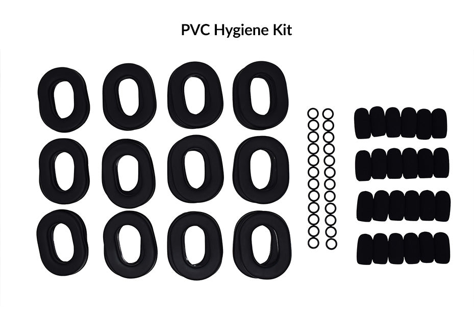 Sonetics hygiene kit ear seals, covers and mic muffs