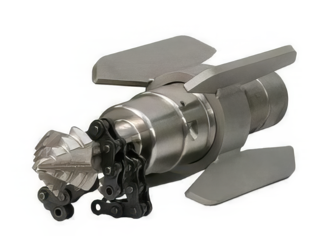 KEG Mini Chain Root Cutter Kit Complete - 1" Swivel (200345-C)