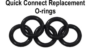 Quick Connect Replacement O-rings - For 1/2" and 3/8" Couplers