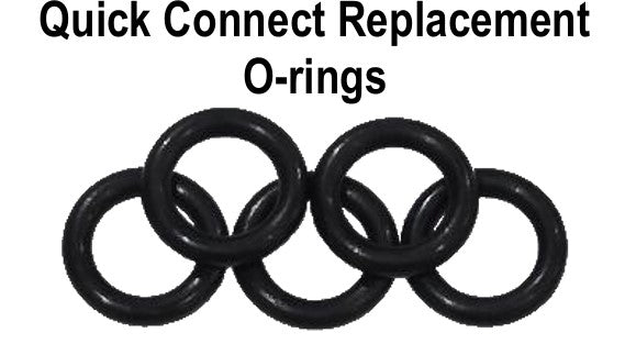 Quick Connect Replacement O-rings - For 1/2" and 3/8" Couplers