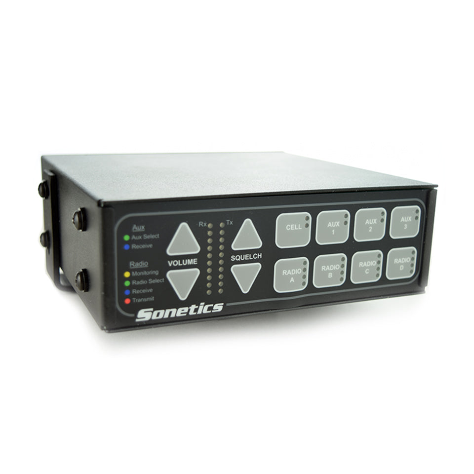 Sonetics SON204 digital intercom, angled view