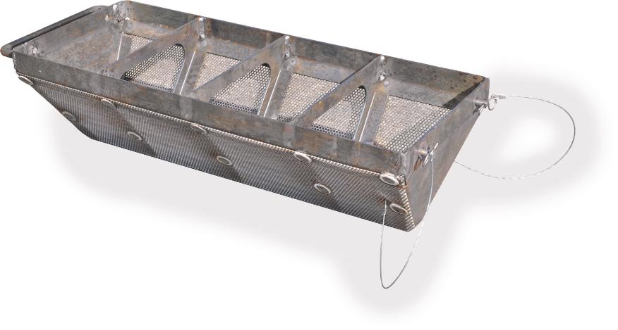 "V" Screen Weldment, Vac-Con part 800-1459