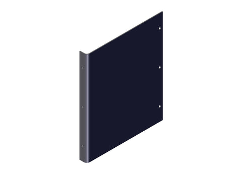 IILLUSTRATIVE IMAGE OF BRACKET, PUMP MOUNT COVER STEEL 1/8 X 16 X 13-7/8"