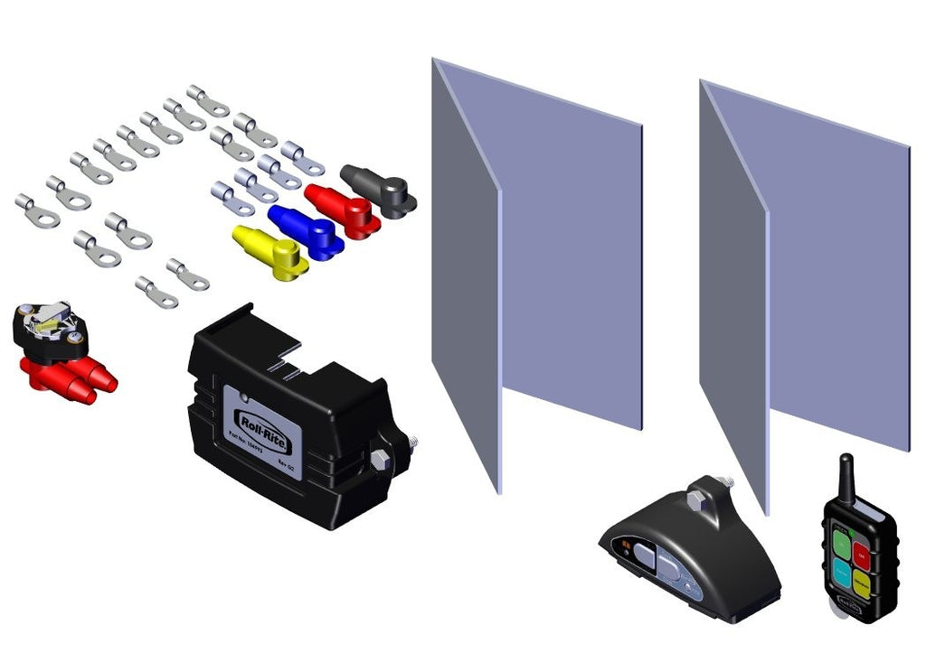 IILLUSTRATIVE IMAGE OF ELECTRIC KIT, RITE TOUCH w/TSCM & ROCKER SWITCH 6 GA 24V
