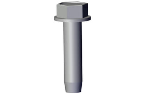 IILLUSTRATIVE IMAGE OF BOLT, 3/8" X 1-1/2" THREAD CUTTING SCREW HEX WASHER HD