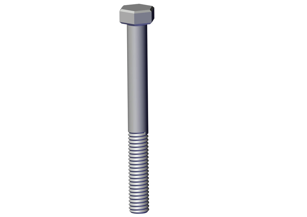 IILLUSTRATIVE IMAGE OF BOLT, 5/16" X 4" HEX HEAD