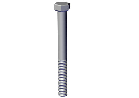 IILLUSTRATIVE IMAGE OF BOLT, 5/16" X 4" HEX HEAD