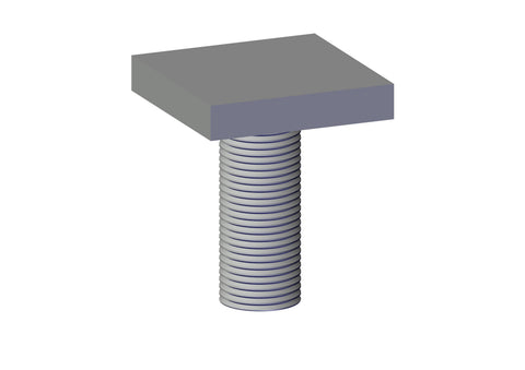 IILLUSTRATIVE IMAGE OF T-BOLT 1/2-13 NC X 1-3/4 FOR GAB