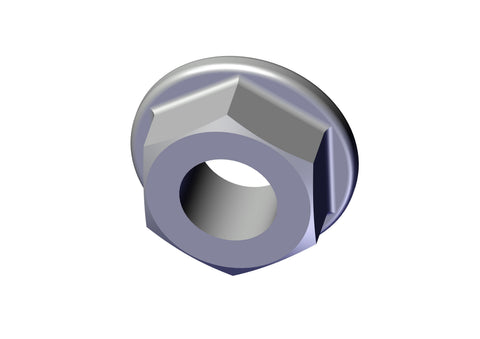 IILLUSTRATIVE IMAGE OF NUT, 1/4" WIZ NUT