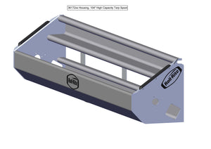 IILLUSTRATIVE IMAGE OF HOUSING, 104" HIGH CAPACITY TARP SPOOL