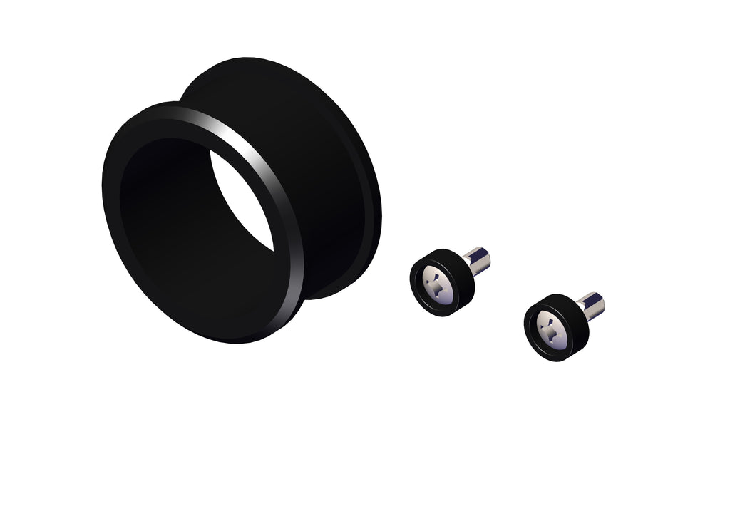 IILLUSTRATIVE IMAGE OF BUSHING, STRAP BUSHING FOR 2" AXLE W/2 RETAINERS (EACH)