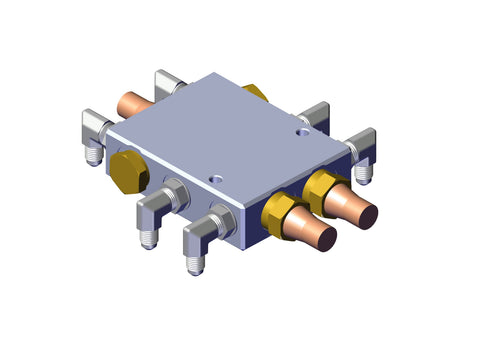 IILLUSTRATIVE IMAGE OF MANIFOLD, HYDRAULIC SYNCHRONIZING