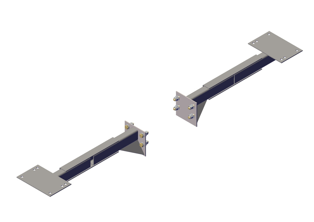 IILLUSTRATIVE IMAGE OF ADJUSTABLE STRAIGHT MOUNT, FOR 6&8 SPRING TOP MOUNT PIVOTS - SET