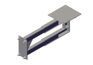 IILLUSTRATIVE IMAGE OF ADJUSTABLE STRAIGHT MOUNT, FOR 12&16 SPRING TOP MOUNT PIVOTS - RHS