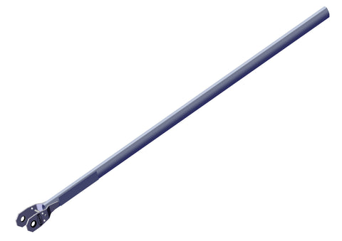 IILLUSTRATIVE IMAGE OF PIVOT TUBE, W/ SIDE PLATES, SET SCREWS FOR 5-SPR EX