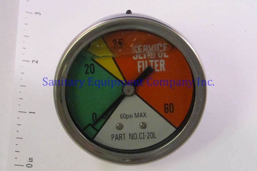 IILLUSTRATIVE IMAGE OF GAUGE - FILTER SERVICE