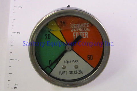 IILLUSTRATIVE IMAGE OF GAUGE - FILTER SERVICE