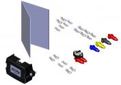 ELECTRIC KIT, HD MECHANICAL RELAY w/35 AMP MANUAL RESET BREAKER & TERMINAL 12V