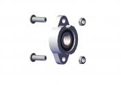 BEARING, 3/4" FLANGED AXLE BEARING W/ BOLTS