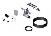 POWER KIT, CABLE SYSTEM - THRU-SHAFT GEAR MOTOR (24 RPM) & MOUNTING COUPLERS
