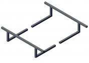 BRACKET, MOUNTING NARROW FOR 3" NARROW PROFILE SLIDING PIVOTS - SET