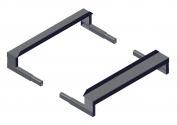 BRACKET, MOUNTING BRACKETS FOR STATIONARY TOP MOUNT PIVOTS - SET (BOX 1 & 2)