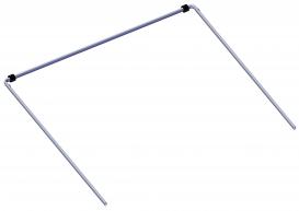 BOW SET, 103-1/2" WIDE TOP TUBE AND 98" SIDE ARMS