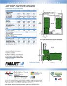 Mini-Mac Apartment Compactor Specs