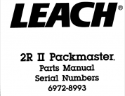Manuals - Leach - 2R-II - Parts - 6972-8993