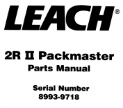 Manuals - Leach - 2R-II - Parts - 8993-9718