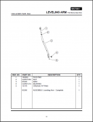 Labrie Leveling Arm Parts